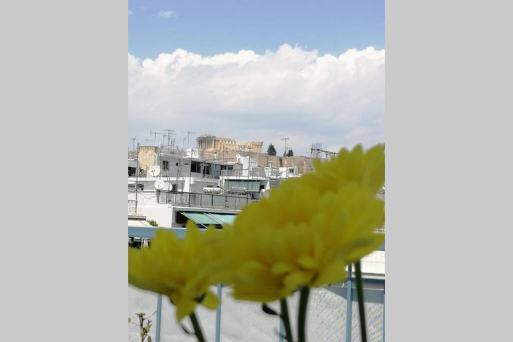 Rooftop Studio, Acropolis View! Атина Екстериор снимка