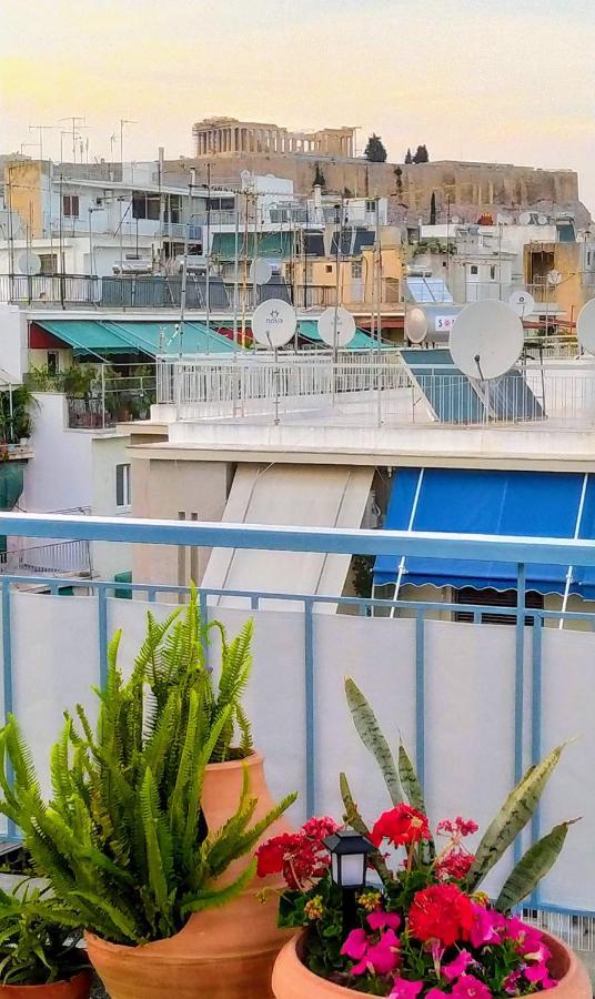 Rooftop Studio, Acropolis View! Атина Екстериор снимка